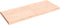 vidaXL - Tafelblad - natuurlijke - rand - 140x60x(2-6) - cm - massief - eikenhout