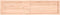 vidaXL - Tafelblad - natuurlijke - rand - 160x40x(2-4) - cm - massief - eikenhout