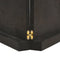 vidaXL - Tafelblad - natuurlijke - rand - 160x40x(2-6)cm - eikenhout - donkerbruin