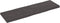 vidaXL - Tafelblad - natuurlijke - rand - 160x50x(2-6)cm - eikenhout - donkerbruin