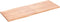 vidaXL - Tafelblad - natuurlijke - rand - 160x60x(2-4) - cm - eikenhout - lichtbruin