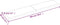 vidaXL - Tafelblad - natuurlijke - rand - 180x40x(2-6) - cm - eikenhout - lichtbruin