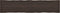 vidaXL - Tafelblad - natuurlijke - rand - 200x40x(2-4)cm - eikenhout - donkerbruin