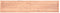vidaXL - Tafelblad - natuurlijke - rand - 200x40x(2-4) - cm - eikenhout - lichtbruin