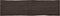 vidaXL - Tafelblad - natuurlijke - rand - 200x50x(2-6)cm - eikenhout - donkerbruin