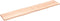 vidaXL - Tafelblad - natuurlijke - rand - 220x40x(2-4) - cm - massief - eikenhout