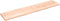 vidaXL - Tafelblad - natuurlijke - rand - 220x50x(2-4) - cm - massief - eikenhout