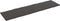 vidaXL - Tafelblad - natuurlijke - rand - 220x60x(2-4)cm - eikenhout - donkerbruin