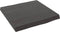 vidaXL - Tafelblad - natuurlijke - rand - 40x40x(2-4) - cm - eikenhout - donkerbruin