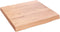 vidaXL - Tafelblad - natuurlijke - rand - 40x40x(2-4) - cm - eikenhout - lichtbruin