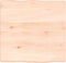 vidaXL - Tafelblad - natuurlijke - rand - 40x40x(2-4) - cm - massief - eikenhout