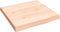 vidaXL - Tafelblad - natuurlijke - rand - 40x40x(2-4) - cm - massief - eikenhout