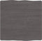 vidaXL - Tafelblad - natuurlijke - rand - 40x40x(2-6)cm - eikenhout - donkerbruin