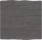 vidaXL - Tafelblad - natuurlijke - rand - 40x40x(2-6)cm - eikenhout - donkerbruin