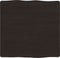 vidaXL - Tafelblad - natuurlijke - rand - 40x40x(2-6)cm - eikenhout - donkerbruin