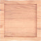vidaXL - Tafelblad - natuurlijke - rand - 40x40x(2-6)cm - eikenhout - lichtbruin