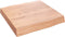 vidaXL - Tafelblad - natuurlijke - rand - 40x40x(2-6)cm - eikenhout - lichtbruin