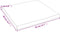 vidaXL - Tafelblad - natuurlijke - rand - 40x40x2 - cm - eikenhout - lichtbruin