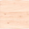 vidaXL - Tafelblad - natuurlijke - rand - 40x40x2 - cm - massief - eikenhout
