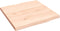 vidaXL - Tafelblad - natuurlijke - rand - 40x40x2 - cm - massief - eikenhout