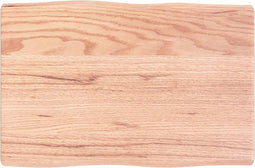 vidaXL - Tafelblad - natuurlijke - rand - 60x40x(2-4) - cm - eikenhout - lichtbruin