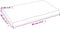 vidaXL - Tafelblad - natuurlijke - rand - 60x40x(2-4) - cm - eikenhout - lichtbruin