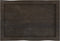 vidaXL - Tafelblad - natuurlijke - rand - 60x40x(2-4) - cm - eikenhout - donkerbruin