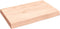 vidaXL - Tafelblad - natuurlijke - rand - 60x40x(2-6) - cm - massief - eikenhout