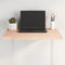 vidaXL - Tafelblad - natuurlijke - rand - 60x40x2 - cm - massief - eikenhout