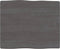 vidaXL - Tafelblad - natuurlijke - rand - 60x50x(2-4) - cm - eikenhout - donkerbruin