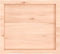 vidaXL - Tafelblad - natuurlijke - rand - 60x50x(2-4) - cm - massief - eikenhout
