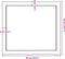 vidaXL - Tafelblad - natuurlijke - rand - 60x50x(2-4) - cm - massief - eikenhout