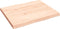 vidaXL - Tafelblad - natuurlijke - rand - 60x50x(2-4) - cm - massief - eikenhout