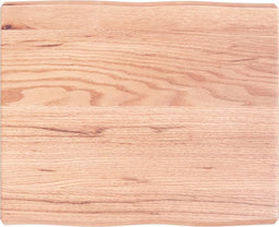 vidaXL - Tafelblad - natuurlijke - rand - 60x50x(2-6) - cm - eikenhout - lichtbruin