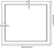 vidaXL - Tafelblad - natuurlijke - rand - 60x50x(2-6) - cm - massief - eikenhout