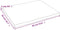 vidaXL - Tafelblad - natuurlijke - rand - 60x50x2 - cm - eikenhout - donkerbruin
