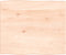 vidaXL - Tafelblad - natuurlijke - rand - 60x50x2 - cm - massief - eikenhout