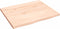 vidaXL - Tafelblad - natuurlijke - rand - 60x50x2 - cm - massief - eikenhout