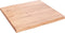 vidaXL - Tafelblad - natuurlijke - rand - 60x60x(2-4) - cm - eikenhout - lichtbruin