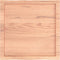 vidaXL - Tafelblad - natuurlijke - rand - 60x60x(2-4) - cm - eikenhout - lichtbruin