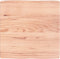 vidaXL - Tafelblad - natuurlijke - rand - 60x60x(2-6) - cm - eikenhout - lichtbruin