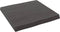 vidaXL - Tafelblad - natuurlijke - rand - 60x60x(2-6) - cm - eikenhout - donkerbruin