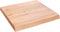 vidaXL - Tafelblad - natuurlijke - rand - 60x60x(2-6) - cm - eikenhout - lichtbruin