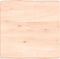 vidaXL - Tafelblad - natuurlijke - rand - 60x60x(2-6) - cm - massief - eikenhout