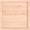 vidaXL - Tafelblad - natuurlijke - rand - 60x60x(2-6) - cm - massief - eikenhout