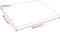 vidaXL - Tafelblad - natuurlijke - rand - 60x60x2 - cm - eikenhout - donkerbruin