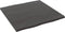 vidaXL - Tafelblad - natuurlijke - rand - 60x60x2 - cm - eikenhout - donkerbruin
