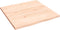 vidaXL - Tafelblad - natuurlijke - rand - 60x60x2 - cm - massief - eikenhout