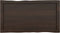 vidaXL - Tafelblad - natuurlijke - rand - 80x40x(2-4) - cm - eikenhout - donkerbruin