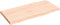 vidaXL - Tafelblad - natuurlijke - rand - 80x40x(2-4) - cm - massief - eikenhout